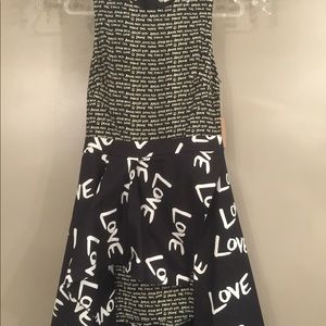 Rachel Roy Flared Love short Party Dress.